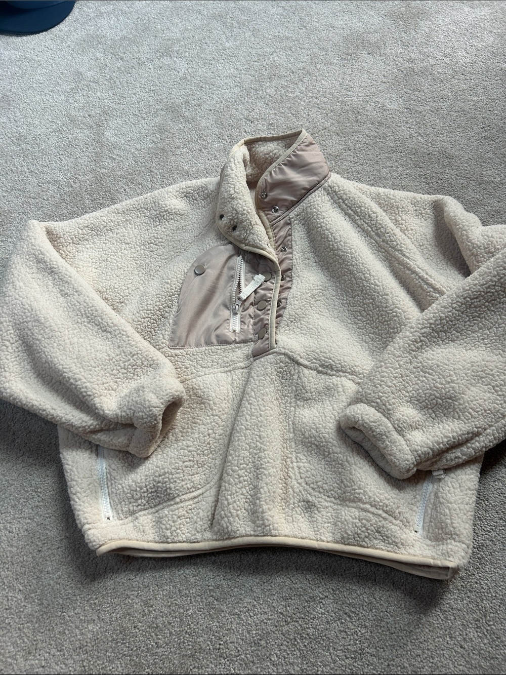 Sherpa pullover